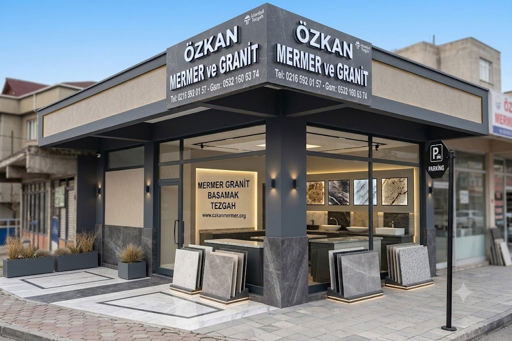Özkan Dekorasyon Doğal Taş Deposu ve Stok Alanı