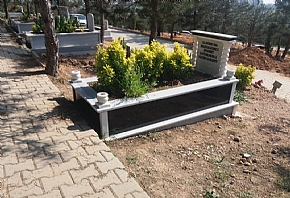 Tek Kişilik Granit Mermer Mezar Modelleri İstanbul